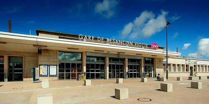 Gare de Besançon Viotte - Emprise au sol - Distributeur automatique non alimentaire
